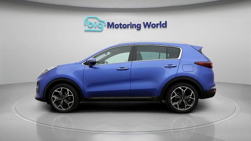 Used Kia Sportage GT-Line 136 HP (100 kW) 2020 Blue SUV