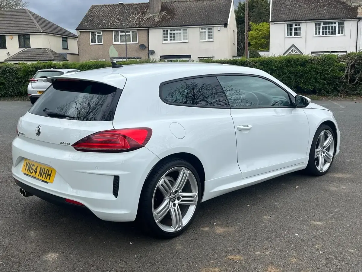 Used VW Scirocco R-line 184 HP (135 kW) 2014 White Coupe