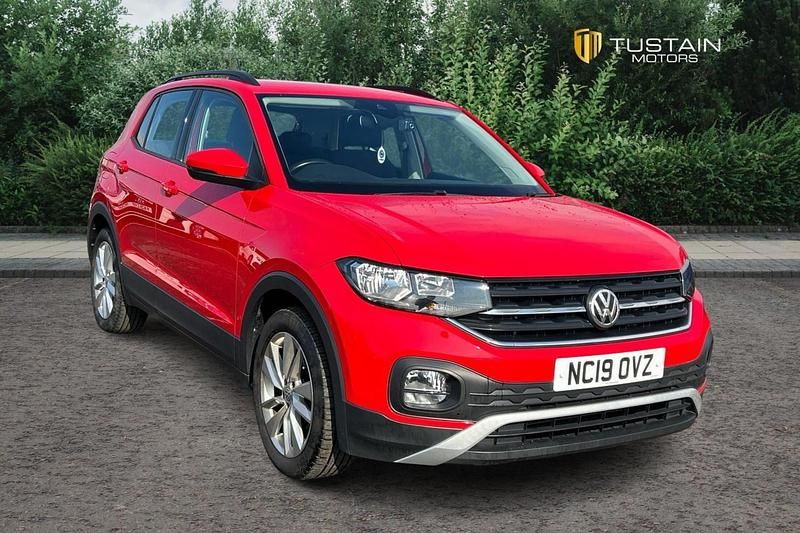 Red Used 2019 VW T-Cross SE SUV | £13,999 (Fair price) - Image 1/4