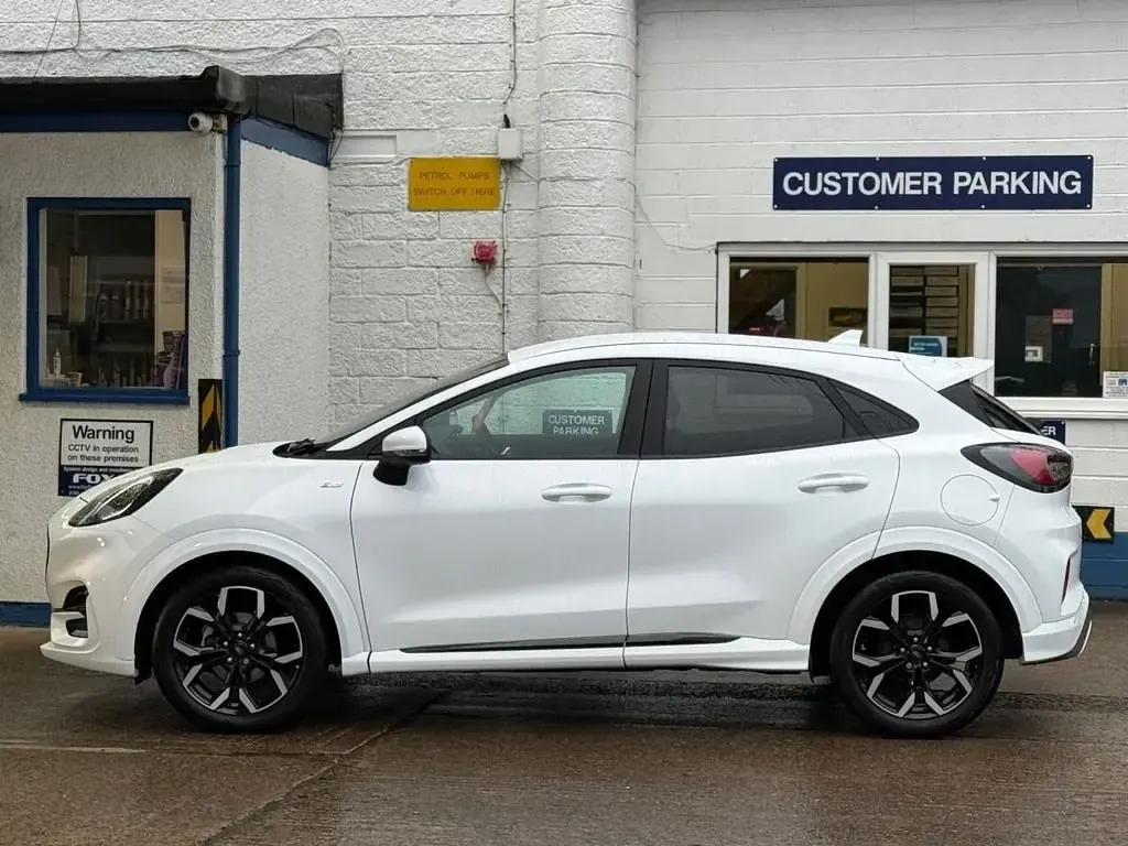 Gebraucht Ford Puma ST-Line X 125 PS (91 kW) 2023 Weiß SUV