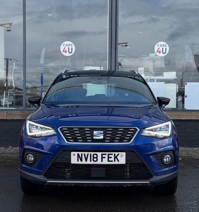 Used Seat Arona XCELLENCE 95 HP (69 kW) 2018 Blue SUV