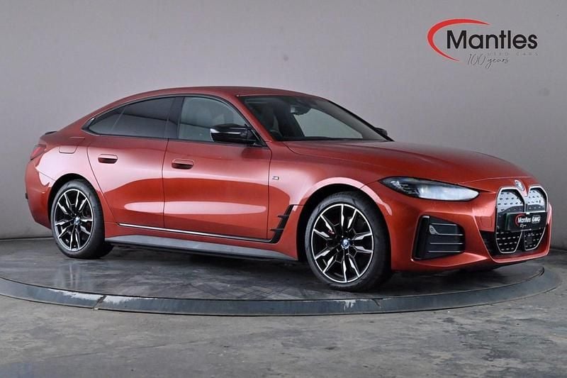 Orange Used 2024 BMW i4 Shadowline Sedan | £40,395 (Super price) - Image 1/4