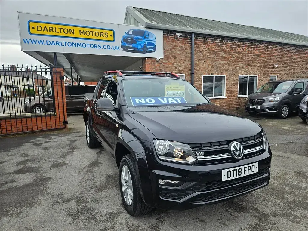 Used VW Amarok Trendline 163 HP (119 kW) 2018 Black Pickup