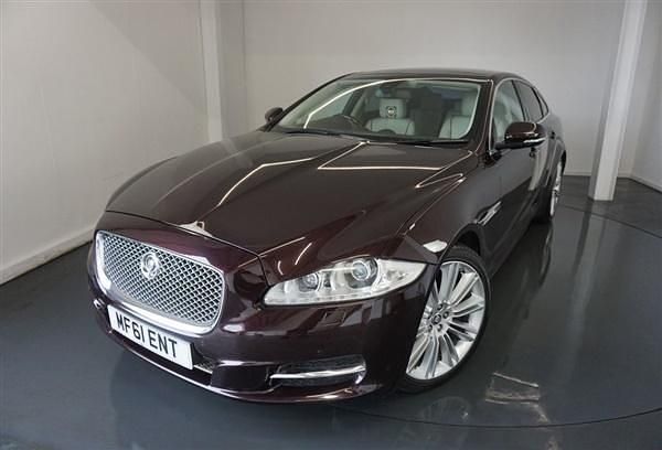 Red Used 2011 Jaguar XJ Portfolio Sedan | £10,950 (Expensive) - Image 1/4