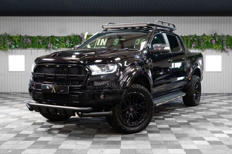 Black Used 2021 Ford Ranger Wildtrack Pickup | £27,786 - Image 1/4