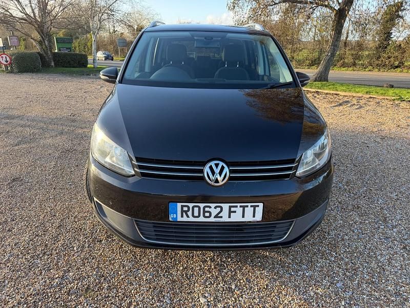 Used VW Touran SE 105 HP (77 kW) 2012 Black MPV