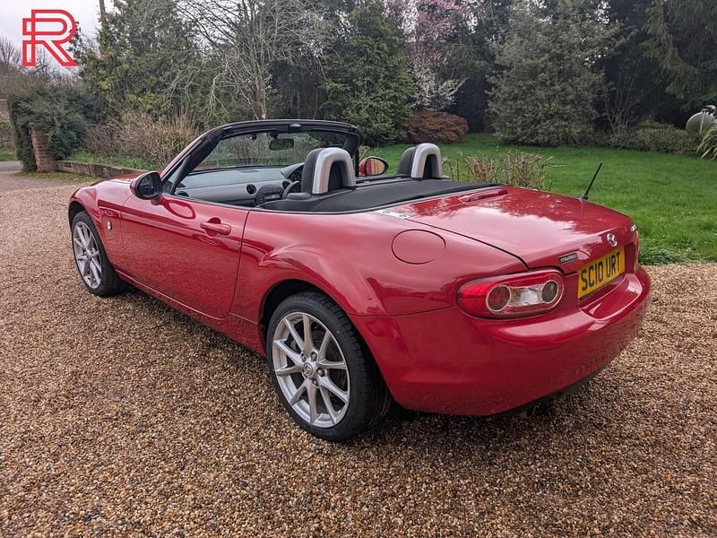 Used Mazda MX5 126 HP (92 kW) 2010 Red Cabriolet