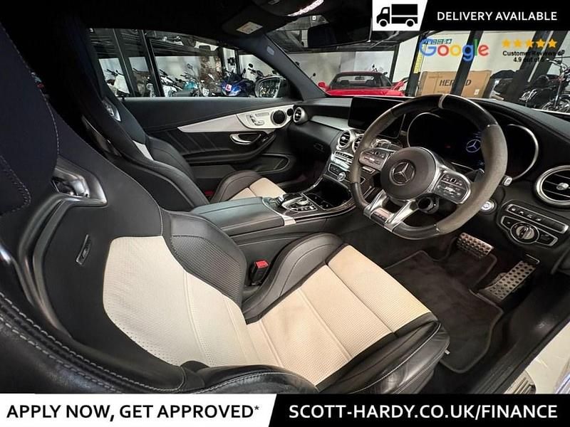 Used Mercedes C63S AMG 2020 White Coupe