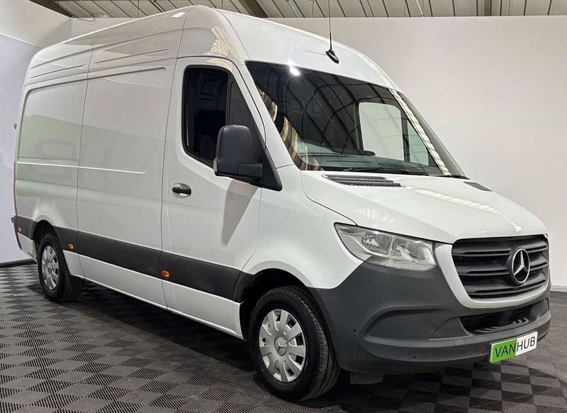 Begagnad Mercedes Sprinter Premium 2024 Vit Van