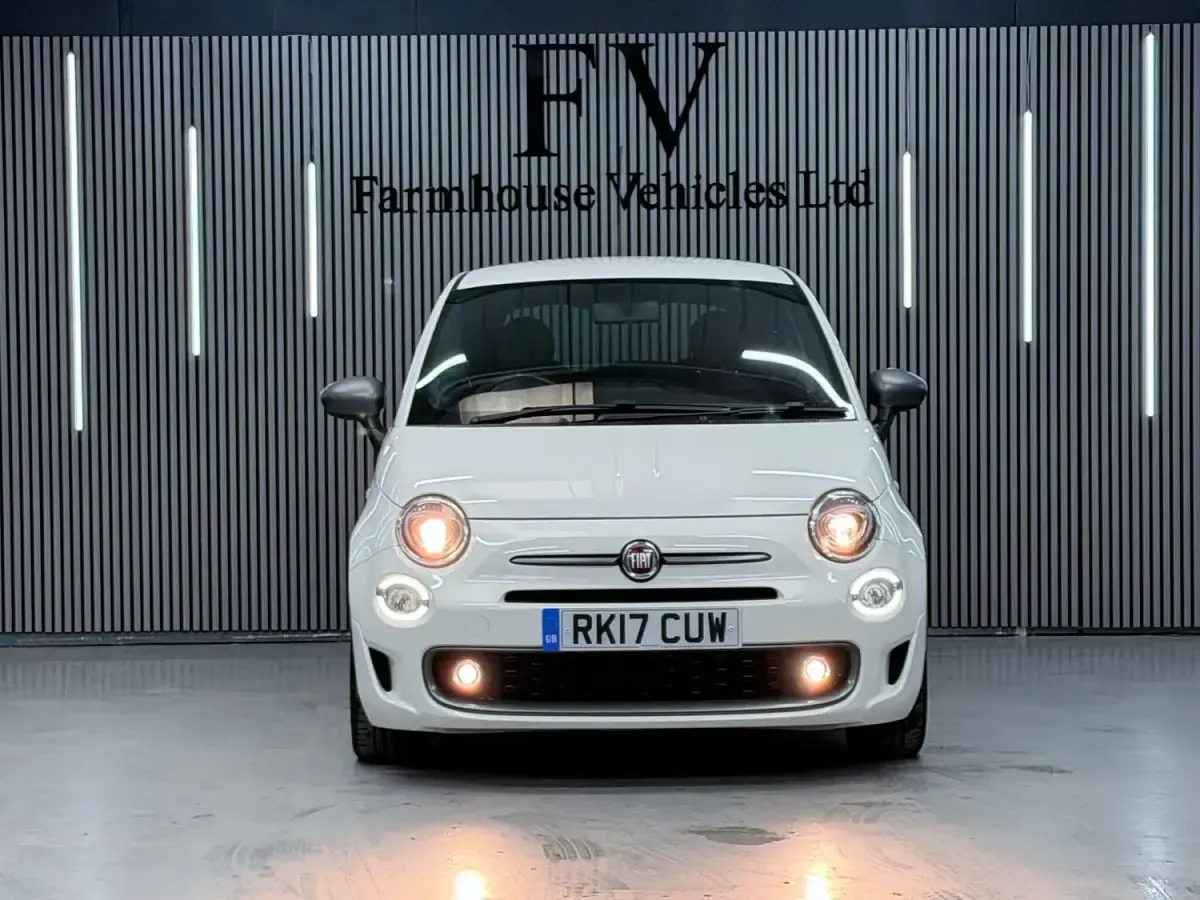 Used Fiat 500 S 69 HP (50 kW) 2017 White Hatchback