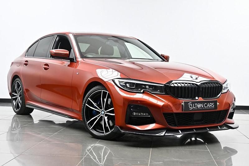 Orange Used 2019 BMW 320 M Sport Sedan | £18,495 (Expensive) - Image 1/4