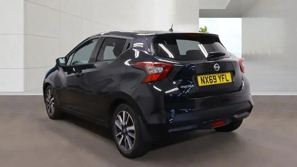 Used Nissan Micra N-Connecta 100 HP (73 kW) 2019 Black Hatchback