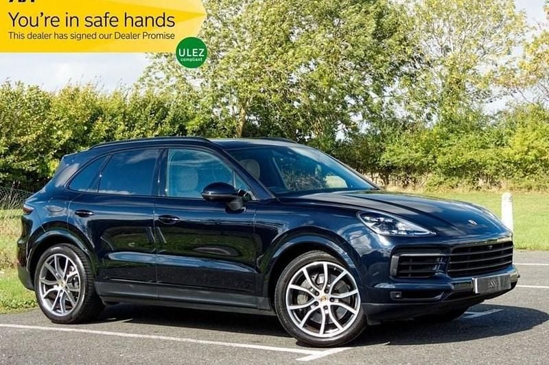 Blue Used 2018 Porsche Cayenne SUV | £38,495 (A bit pricey) - Image 1/1