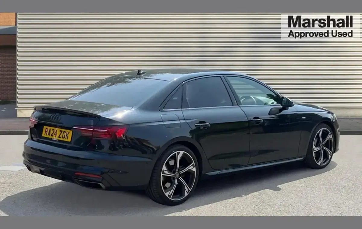 Used Audi A4 Black Edition 204 HP (150 kW) 2024 Black Sedan
