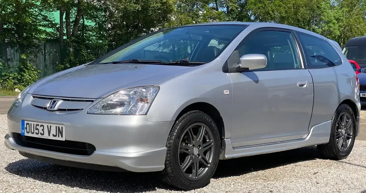 Used Honda Civic Sport 108 HP (79 kW) 2003 Silver Hatchback