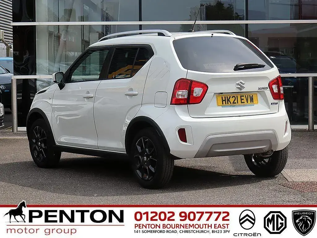 Used Suzuki Ignis SZ-T 91 HP (66 kW) 2021 White SUV