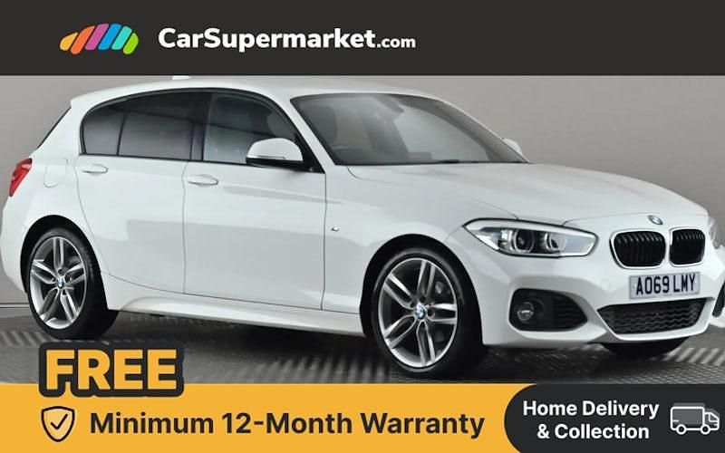 White Used 2019 BMW 118 M Sport Hatchback | £12,997 (Fair price) - Image 1/4