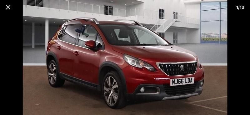 Red Used 2016 Peugeot 2008 Allure SUV | £6,195 (Fair price) - Image 1/3