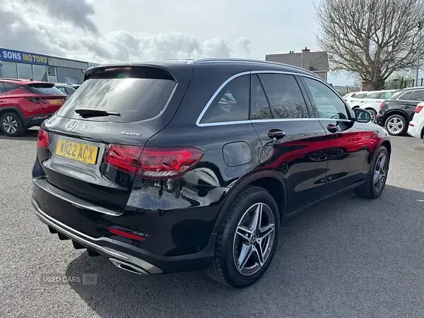 Used Mercedes GLC220 AMG line 2022 Black SUV