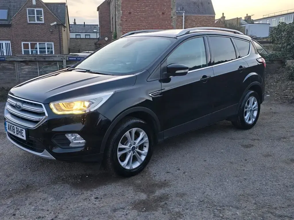 Used Ford Kuga Titanium 150 HP (110 kW) 2018 Black SUV