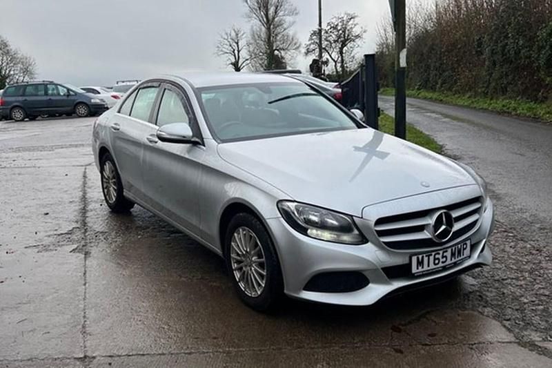 Used Mercedes C220 SE 2015 Silver Sedan