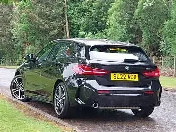 Used BMW 118 M Sport 136 HP (100 kW) 2022 Black Hatchback
