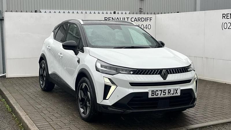 New Renault Captur Techno 158 HP (116 kW) 2025 White SUV