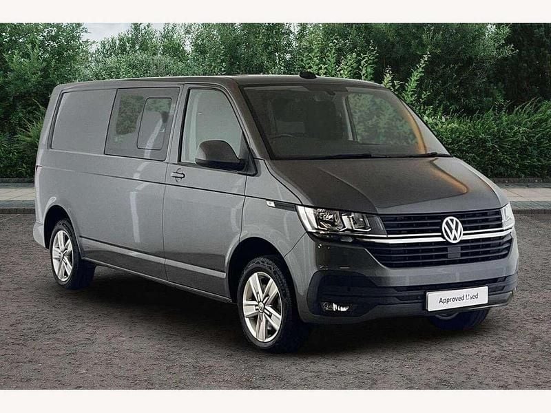 Grey Used 2023 VW T6.1 Highline Van | £41,928 (A bit pricey) - Image 1/4