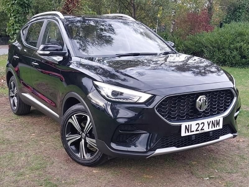 Black Used 2022 MG ZS Excite Sedan | £13,498 (Fair price) - Image 1/4