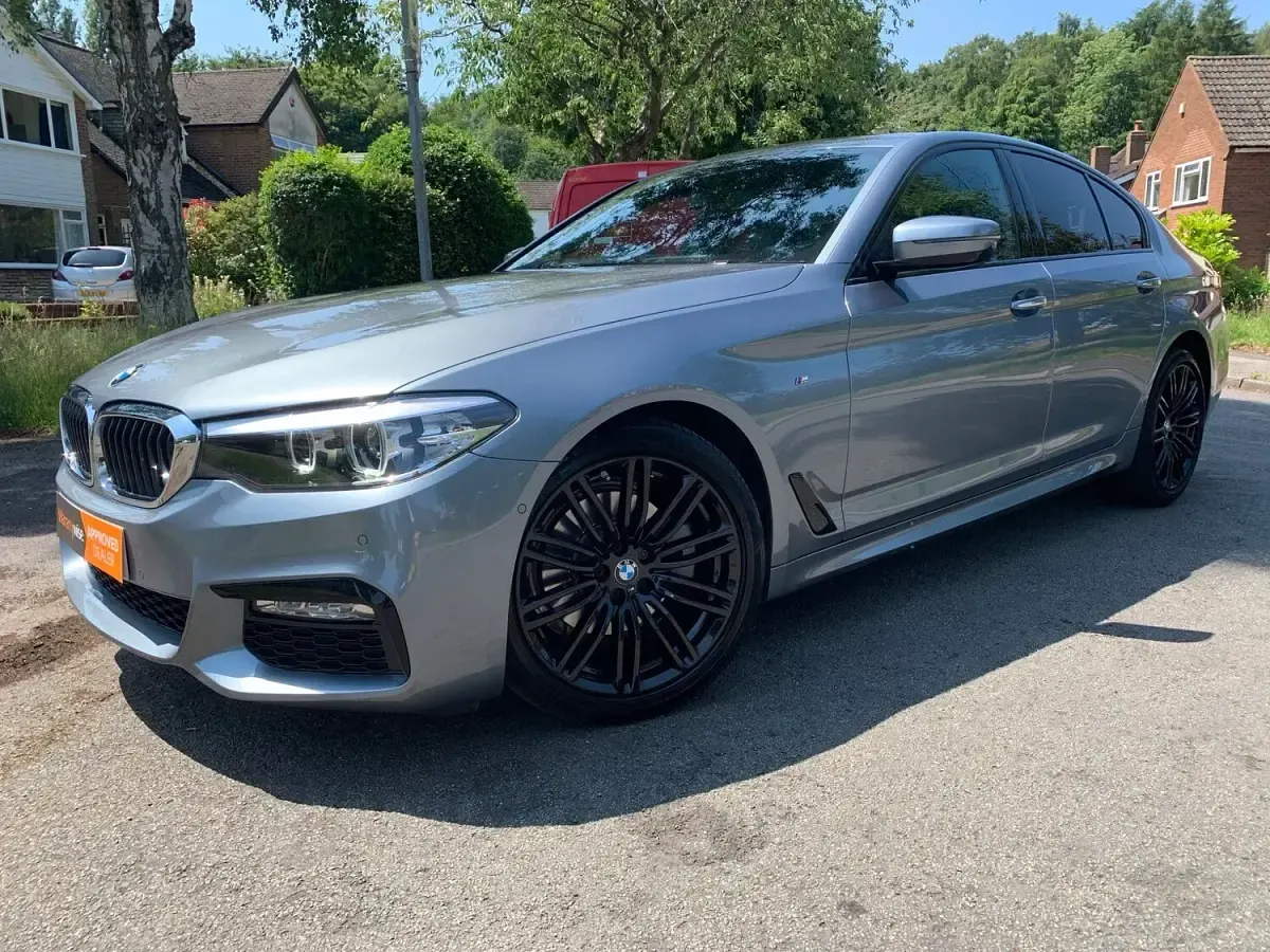 Used BMW 520 M Sport 2018 Blue Sedan