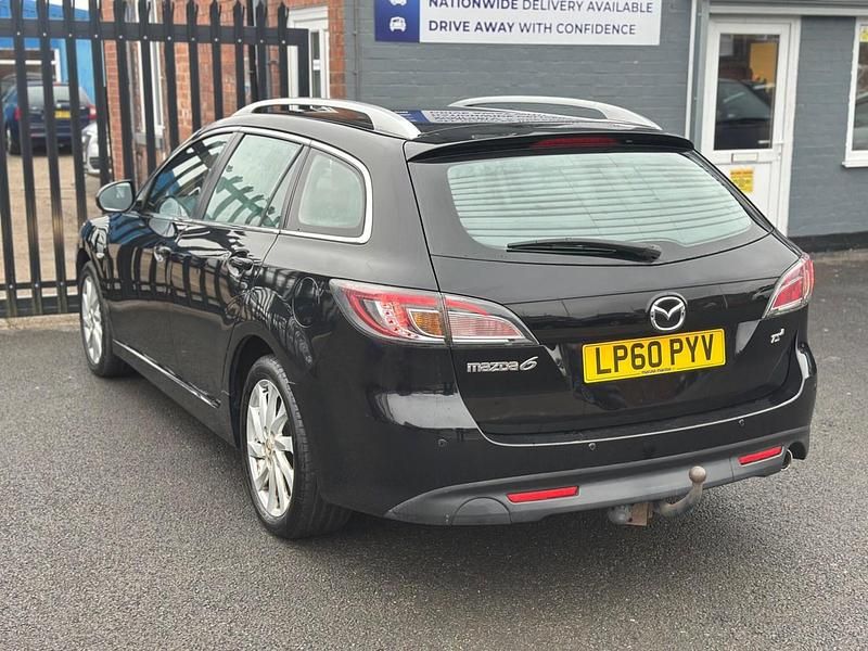 Begagnad Mazda 6 2011 Svart Kombi