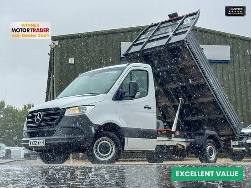 White Used 2022 Mercedes Sprinter Progressive Van | £24,440 (Fair price) - Image 1/4