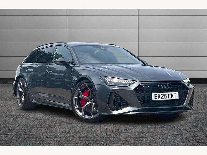 Daytona grey Used 2025 Audi RS6 Design Estate | £111,750 (Fair price) - Image 1/4