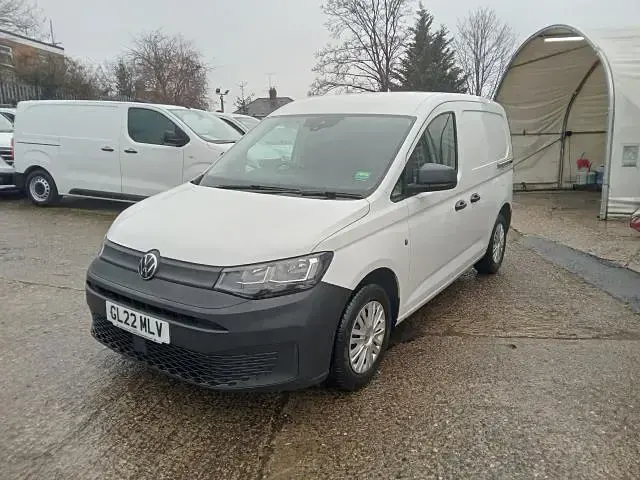 Used VW Caddy 102 HP (75 kW) 2022 White MPV