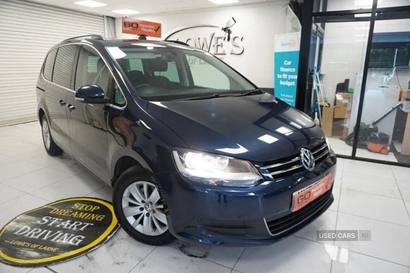 Blue Used 2014 VW Sharan SE MPV | £7,995 - Image 1/1