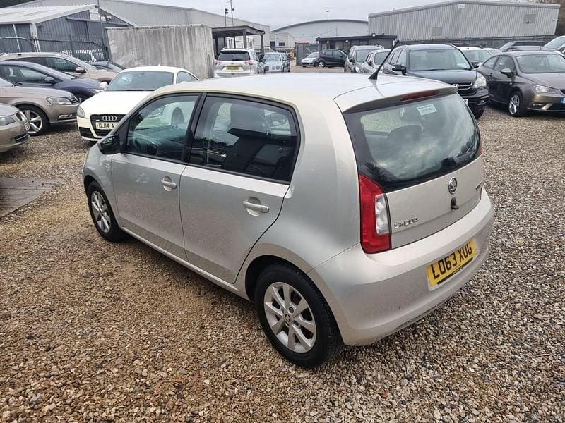 Used Skoda Citigo Elegance 75 HP (55 kW) 2014 Silver Hatchback
