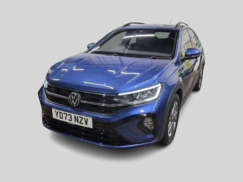 Used VW Taigo R-line 110 HP (80 kW) 2023 Blue SUV