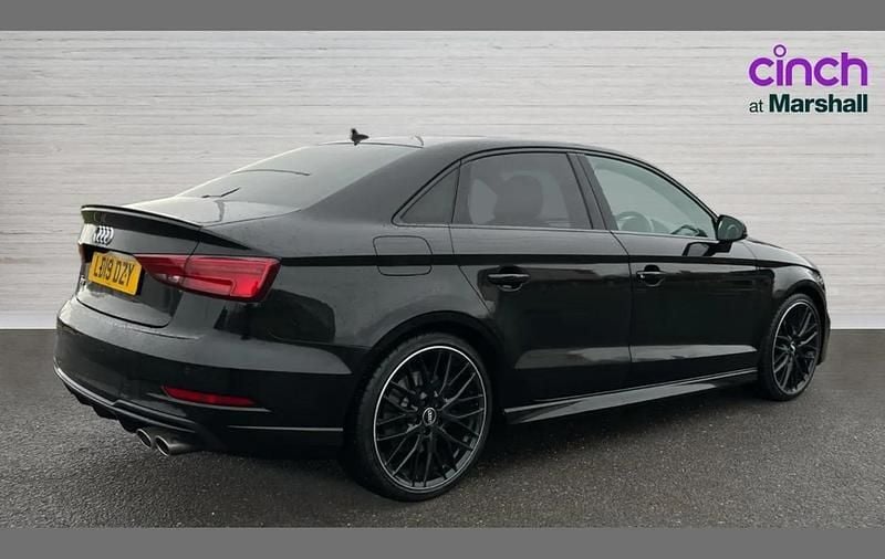 Used Audi S3 Black Edition 296 HP (217 kW) 2019 Black Sedan