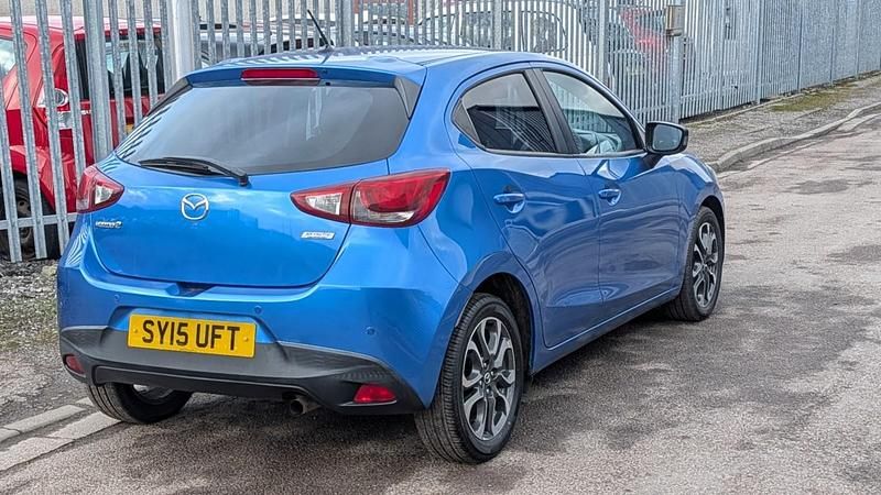 Used Mazda 2 Edition 2015 Blue Hatchback