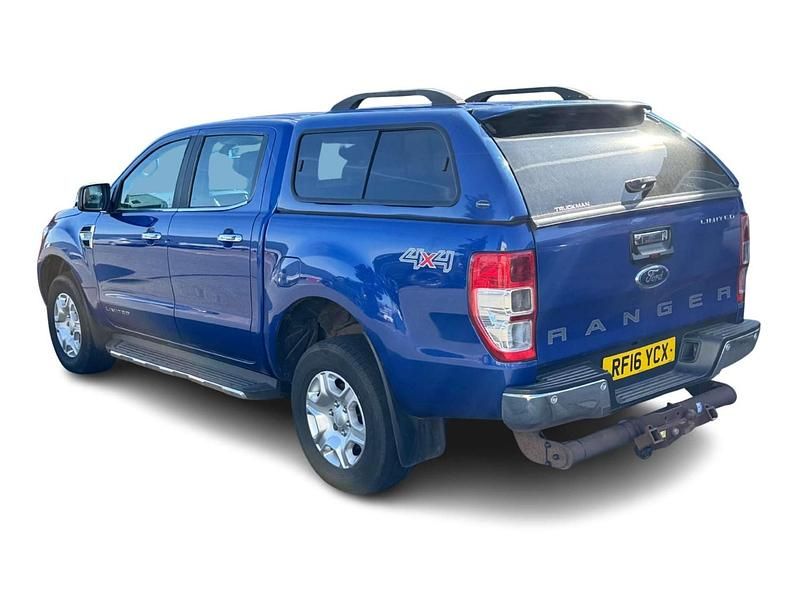 Used Ford Ranger Limited 200 HP (147 kW) 2016 Blue Pickup
