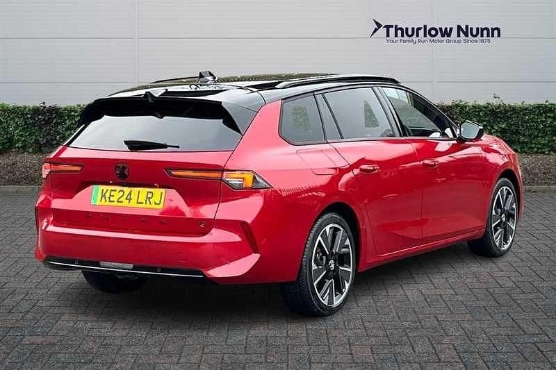 Used Vauxhall Astra Ultimate 114 kW (156 HP) 2024 Red Estate