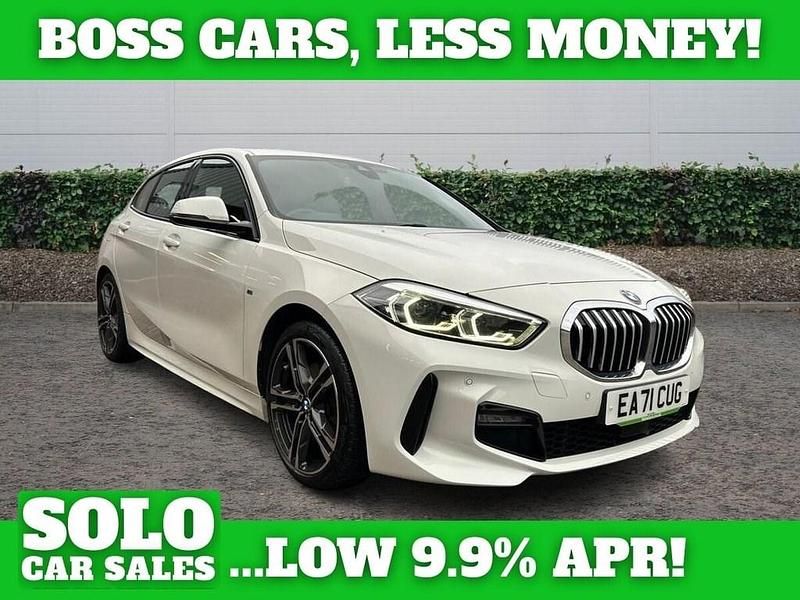 Used BMW 118 M Sport 136 HP (100 kW) 2021 White Hatchback