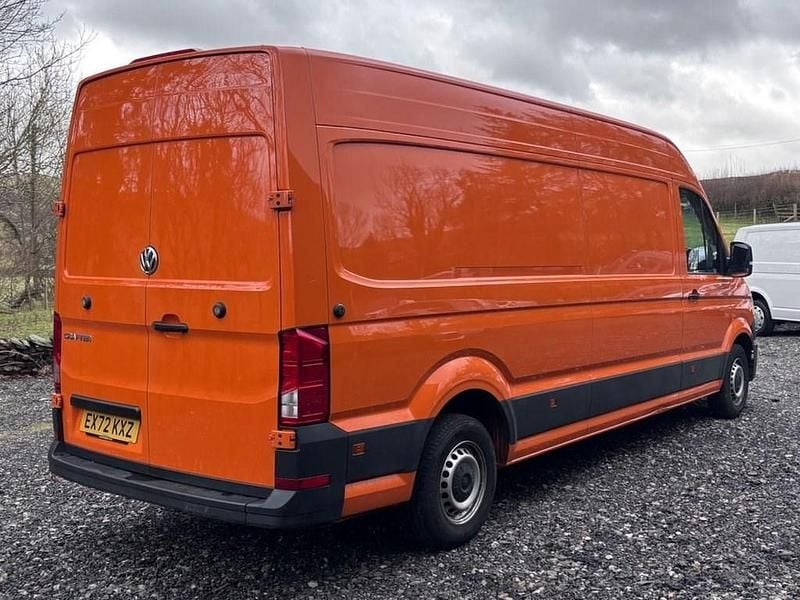 Used VW Crafter Trendline 175 HP (128 kW) 2022 Orange Van