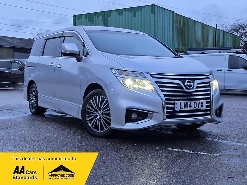 Used Nissan Elgrand 2014 Silver MPV