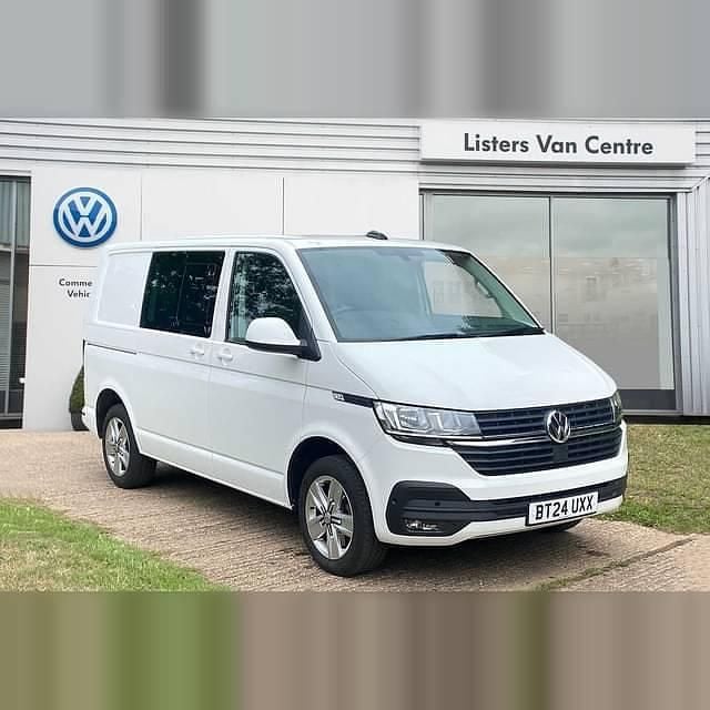 White Used 2024 VW T6.1 Highline Van | £37,999 (Good price) - Image 1/4