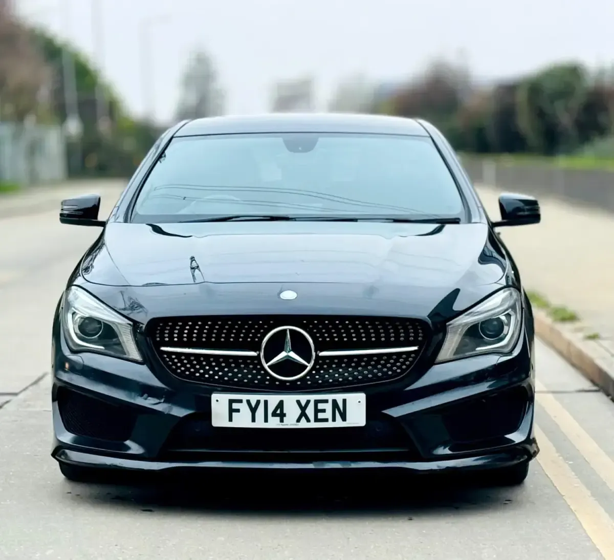 Begagnad Mercedes CLA220 AMG 2014 Svart Sedan