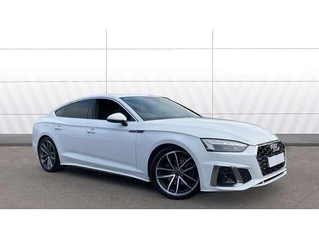 White Used 2022 Audi A5 Sportback S-Line Hatchback | £26,136 (Fair price) - Image 1/4