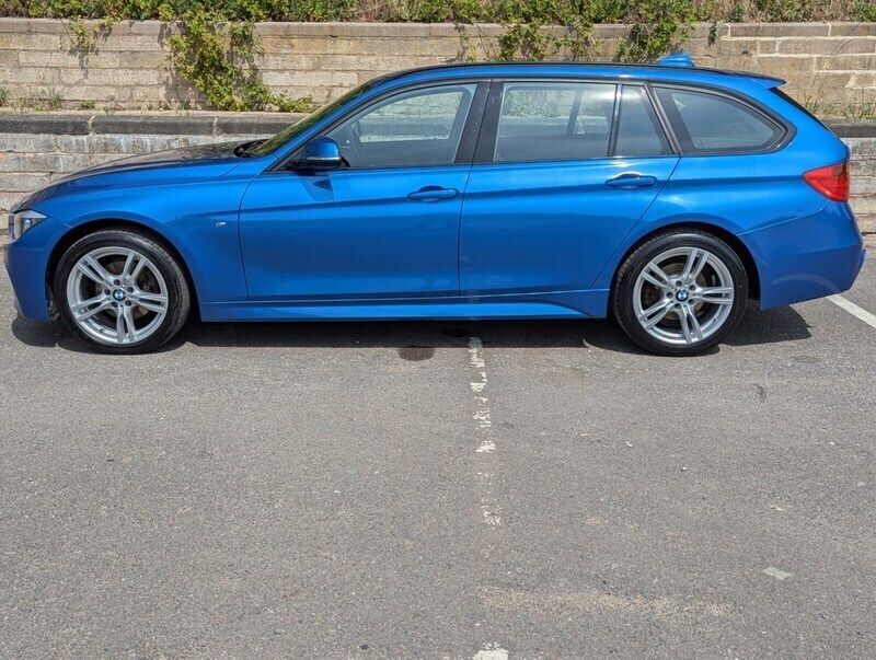 Used BMW 320 M Sport 181 HP (133 kW) 2015 Blue Estate