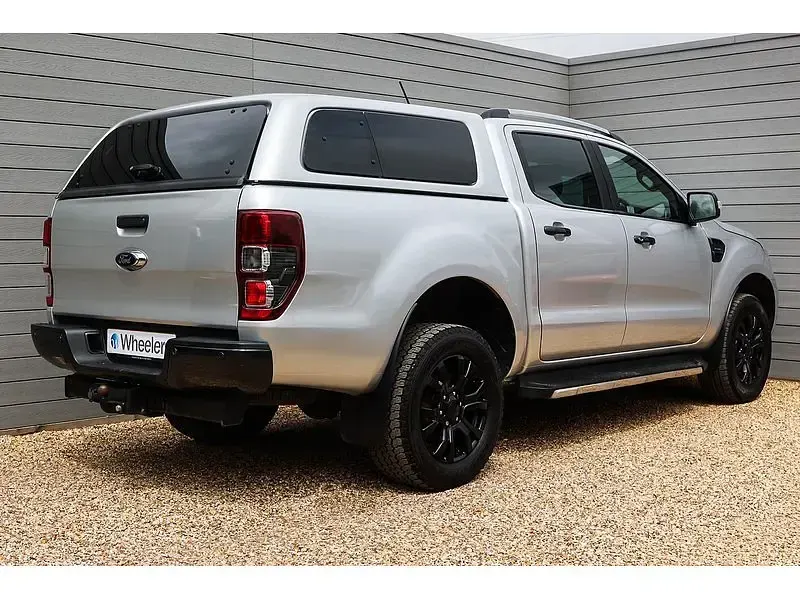 Used Ford Ranger Wildtrack 2021 Moondust silver (metallic paint) Pickup