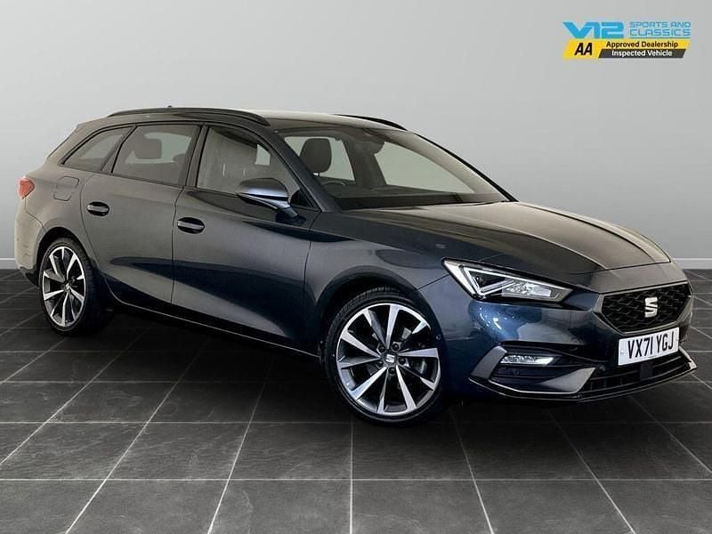 Grey Used 2021 Seat Leon FR Sport Estate | £17,995 (A bit pricey) - Image 1/2